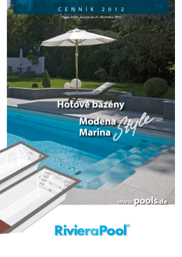 Hotové bazény Modena Marina