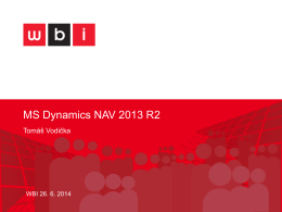 1 MS Dynamics NAV 2013 R2