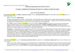 AEF-pripomienky_navrh 4. modifikacie PRV SR 2007