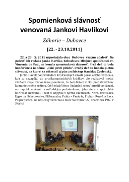 Janko Havlík - Vincentini.sk