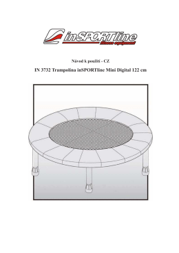 IN 3732 Trampolína inSPORTline Mini Digital 122 cm