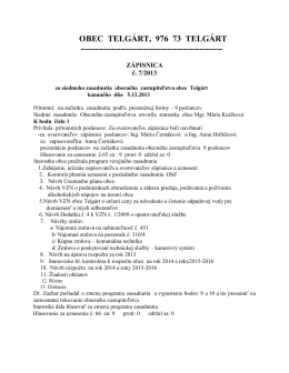 Zápisnica z OZ konaného 05.12.2013 (pdf, 163 kB)