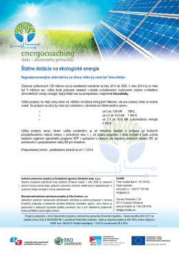 03_Dotácie na ekologické energie - Eko