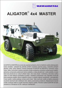 ALIGATOR 4x4 MASTER