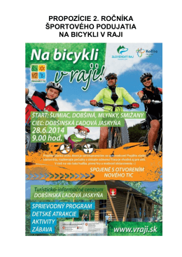 propozície - Slovenský cykloklub