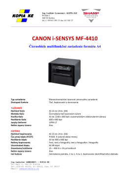 CANON i-SENSYS MF-4410