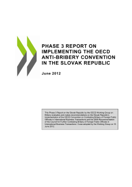 phase 3 report on implementing the oecd anti