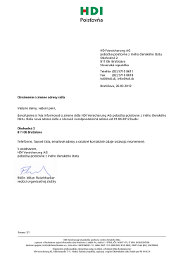 Zmena adresy sídla k 1.4.2012 (PDF, 80KB)
