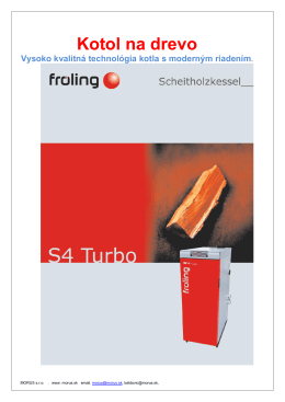 Stiahnite si Technický list S4 Turbo v PDF