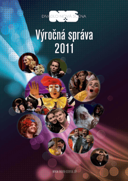 Výročná správa za rok 2011 - Divadlo