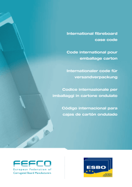 International fibreboard case code Code