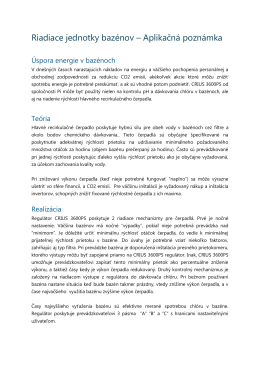 Aplikačná poznámka - processinstruments.sk