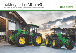 Traktory radu 6MC a 6RC