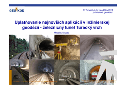 železnicný tunel Turecký vrch