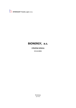 Ročná správa 2011 - slovenská verzia (pdf, 7 957 KB)