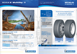 Michelin X® MultiWay™ 3D - Michelin Nákladné vozidlá