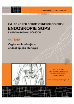 endoskopie sgps - Slovenská genekologicko