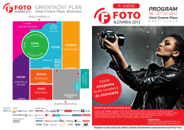 Program PDF - Fotoslovakia 2012