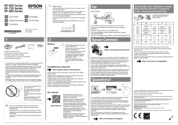 2 1 Epson Connect Questions? Fax