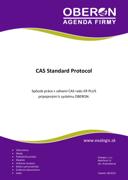 CAS Standard Protocol