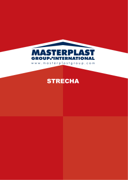 STRECHA - Masterplast