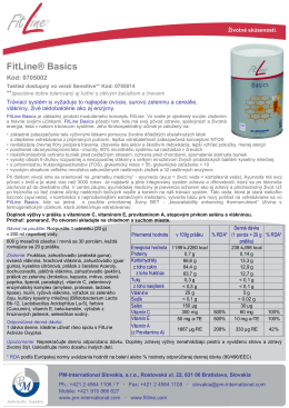 FitLine® Basics - PM