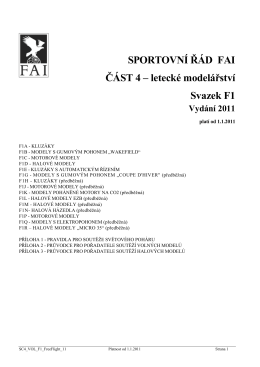 CIAM FAI volné modely 2011 (pdf, 245kB)