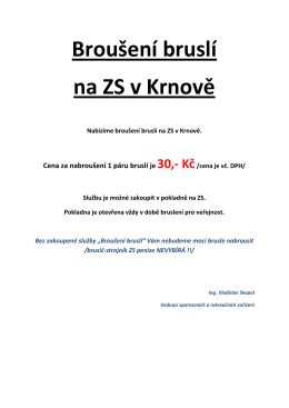 info ZDE... - Technické služby Krnov