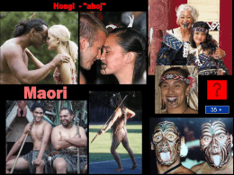 Maori a tetovanie