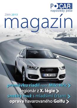 Magazín PO CAR - Zima 2013