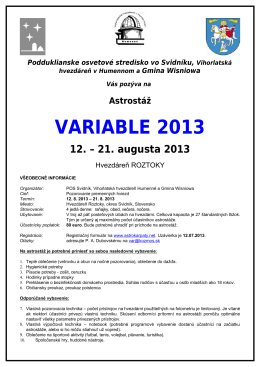 VARIABLE 2013
