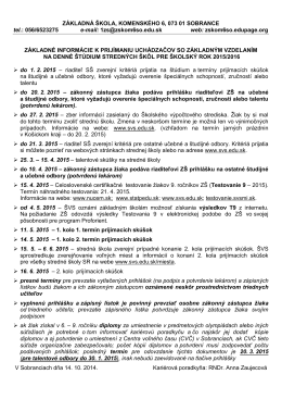 Základné informácie.pdf - Základná škola, Komenského 6, Sobrance