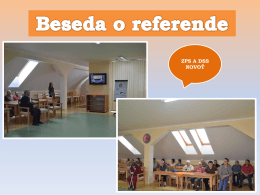 Beseda o referende