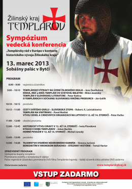 vedecká konferencia 13. marec 2013
