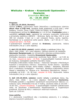 Viac info a program exkurzie do Poľska (PDF súbor)