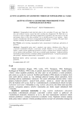 Full paper - Univerzita Konštantína Filozofa v Nitre