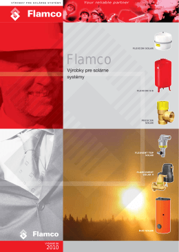 FLAMCO - solárny program