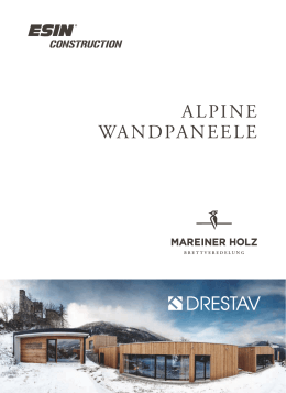 ALPINE WANDPANEELE - esin
