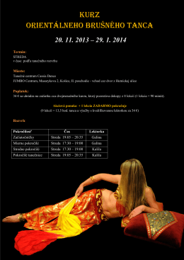 Viac info - Cassia dance