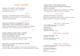 Jarné menu 2014 - kópia