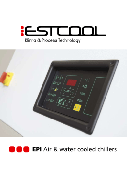 EPI Air & water cooled chillers