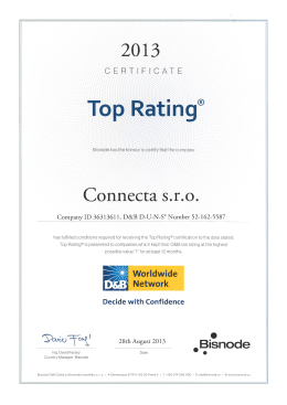 Top Rating® - connecta.sk