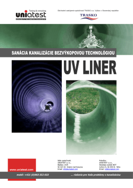UV Liner - Uniatest s.r.o