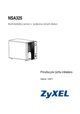 NSA325 - ZyXEL