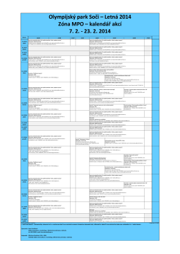 Zóna MPO – kalendář akcí - Ministerstvo průmyslu a obchodu