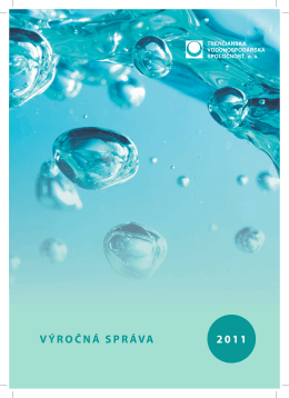 Výročná správa 2011 - Trenčianska vodohospodárska spoločnosť as