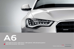 Audi A6 limuzína | A6 Avant | A6 hybrid | A6 allroad quattro Audi S6