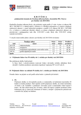 banskobystrický stredná priemyselná škola