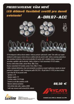 A-DRL07-ACC - LUXLINE spol. s ro
