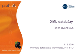 XML databázy